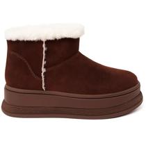 Bota Feminina Tipo Ugg Forrada De Pelo Inverno Confortável Bota Feminina Tipo Ugg Forrada De Pelo Inverno Confortável