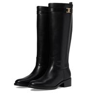 Bota Feminina Tommy Hilfiger Iviann - Couro Preto