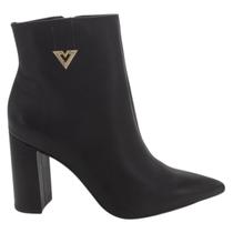 Bota Feminina Via Marte 063-016-01 - Preto