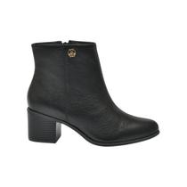 Bota Feminina Via Marte Cano Baixo Preta 066
