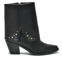 Bota Feminina Via Marte Capa 257-001 Preto Bota Feminina Via Marte Capa 257-001 Preto