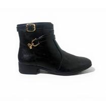 Bota feminina via uno montaria calce facil ziper lateral 827016 Bota feminina via uno montaria calce facil ziper lateral 827016