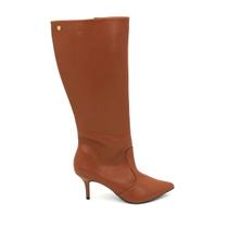 Bota Feminina Via Uno Original 156087 Bico Fino Salto Alto Fino Medio Over Bota Feminina Via Uno Original 156087 Bico Fino Salto Alto Fino Medio Over