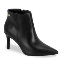 Bota Feminina Vizzano Cano Curto Salto Alto Agulha Bico Fino Cor:PretoTamanho:37 Bota Feminina Vizzano Cano Curto Salto Alto Agulha Bico Fino Cor:PretoTamanho:37