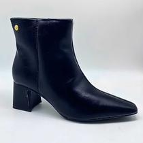 Bota Feminina Vizzano Cano Curto Salto Baixo Estilo 3109.100
