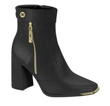 Bota feminina vizzano cano curto