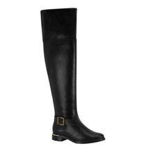 Bota Feminina Vizzano Confortavel Over Cano Alto Salto Bloco Baixo Moda Casual Outono Inverno Ref: 3077.127