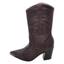 Bota Feminina Vizzano Country Cano Medio REF: 3113101 NAPA STRETCH-NAPA BERLIM