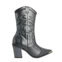 Bota Feminina Vizzano Country Texana Salto Grosso Napa Bota Feminina Vizzano Country Texana Salto Grosso Napa