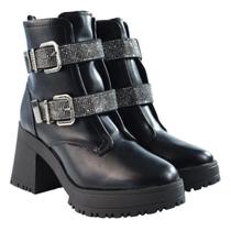 Bota feminina vizzano fivelas Bota feminina vizzano fivelas