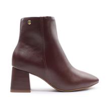 Bota Feminina Vizzano Napa Genebra Bordô