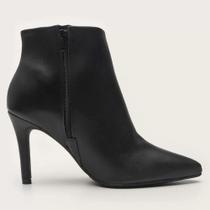 Bota Feminina Vizzano Salto Fino Napa Berlim - Preta