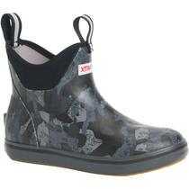 Bota feminina Xtratuf, preta, camuflada, impermeável, 10 EUA