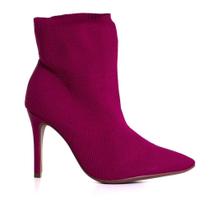 Bota Feminina Zariff Salto Fino Pink Bota Feminina Zariff Salto Fino Pink
