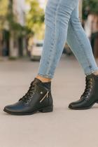 Bota Feminino Botinha Montaria Zíper Estilo Casual Conforto Bota Feminino Botinha Montaria Zíper Estilo Casual Conforto