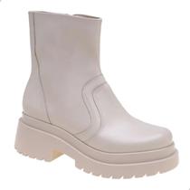 Bota Feminino Coturno Casual Cano Alto Lia Line 2087.70510 Bota Feminino Coturno Casual Cano Alto Lia Line 2087.70510