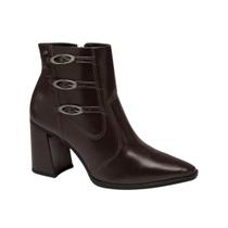 Bota Feminino Dakota D0432 De Cano Curto Marrom Bota Feminino Dakota D0432 De Cano Curto Marrom