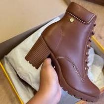 Bota feminino moleca coturno salto bloco 5348.101 Bota feminino moleca coturno salto bloco 5348.101