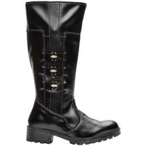 Bota Feminino Montaria Cano Longo Conforto Dona Beja 722 Salto Baixo Bota Feminino Montaria Cano Longo Conforto Dona Beja 722 Salto Baixo