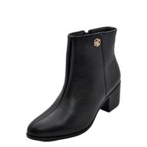 Bota Feminino Via Marte Cano Baixo REF: 066-010-01 COURO ATENAS Bota Feminino Via Marte Cano Baixo REF: 066-010-01 COURO ATENAS