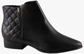 Bota Feminino Via Uno Cano Curto Salto Bloco 708038