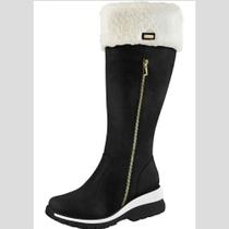 Bota Firezzi Cano Alto new mestiço revestimento com lã Preto Ref 245.