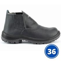 Bota flex solado bidensidade bico pvc numero 36 crival