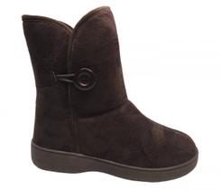 Bota Forrada Lã Leffa 991 Camurça