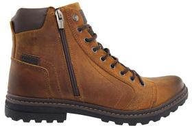 Bota Freeway Absolut Couro Crazy Horse Camel - Masculino