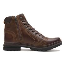 Bota Freeway Masculina Couro Zíper Lateral Absolut Marrom Cor:MarromTamanho:44 Bota Freeway Masculina Couro Zíper Lateral Absolut Marrom Cor:MarromTamanho:44