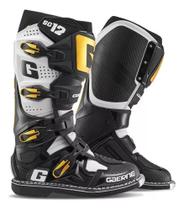 Bota Gaerne Cross Sg 12 - Luxe - Black/White/Gold