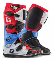 Bota Gaerne Cross Sg 12 - Realm - Blue/Red/White - Sz 46 (Eur) 11 (Eua) 44 (Br)