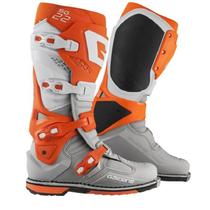 Bota Gaerne Cross Sg 22 - Laranja/Branco/Cinza