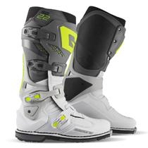 Bota Gaerne Cross Sg 22 - Verde/Branco/Cinza