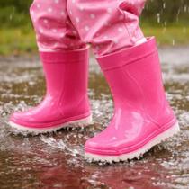 Bota Galocha Borracha Infantil Chuva Grendene Kids Jetsky
