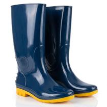 Bota Galocha Cano Longo Brilhante PVC Pega Forte Grendene