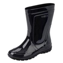 Bota Galocha Feminina Cano Médio Pega Forte 00345 Bota Galocha Feminina Cano Médio Pega Forte 00345