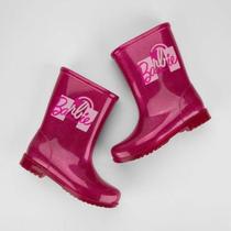 Bota Galocha Grendene Barbie Menina Rosa Ref:22920