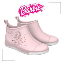 Bota Galocha Grendene Infantil Hot Wheels e Barbie