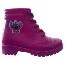 Bota Galocha Infantil Baby Feminina Stitch Lançamento Imperdível