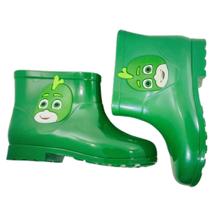 bota Galocha Infantil Largatixo Menino Gato Pj Mask Para Chuva Impermeavel Frio Flexivel Leve