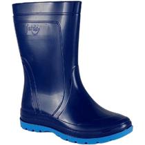 Bota Galocha Infantil Meninas Impermeável Grendene Jetsky 348 Azul N 35