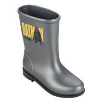Bota Galocha Infantil Menino Impermeável Batman Rain Fun Bota Galocha Infantil Menino Impermeável Batman Rain Fun