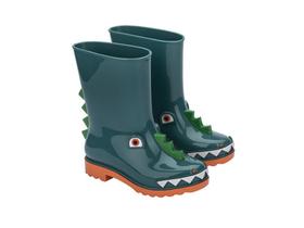 Bota Galocha Infantil Mini Melissa Rain Boot + Fábula Masculino Feminino