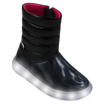 Bota Galocha Infantil Pampili Luz Led Pisca Pisca Brilhosa