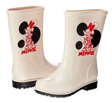 Bota Galocha Juvenil Minnie Mouse Grendene