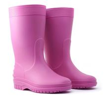Bota Galocha Juvenil Teen Leve Color Impermeavel