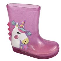 Bota Galocha Menina Infantil Luelua Unicornio 41427 Pink Baby Bota Galocha Menina Infantil Luelua Unicornio 41427 Pink Baby