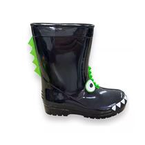 Bota Galocha Menino Infantil Luelua Monstro 40567 Preto