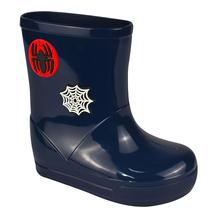 Bota Galocha Menino Infantil Luelua Spiderman Aranha 41824 Azul